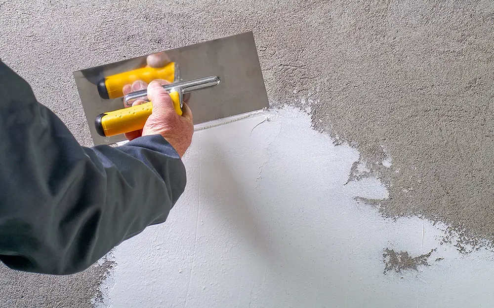 Spachtelarbeiten 