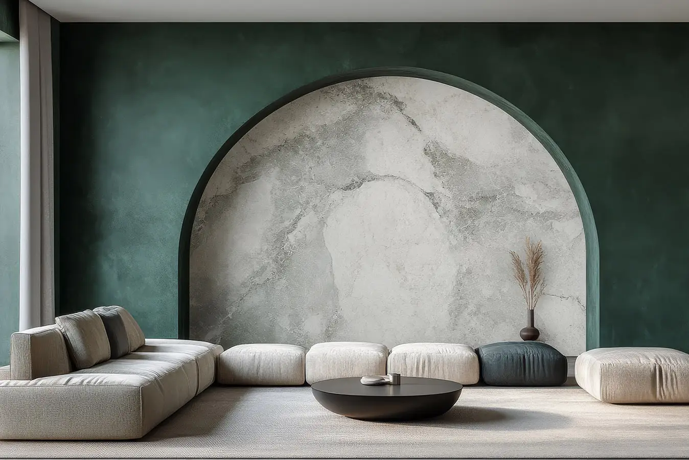 AM Raumbau Berlin GmbH Ein moderner Raum dank dekorativer Wandgestaltung